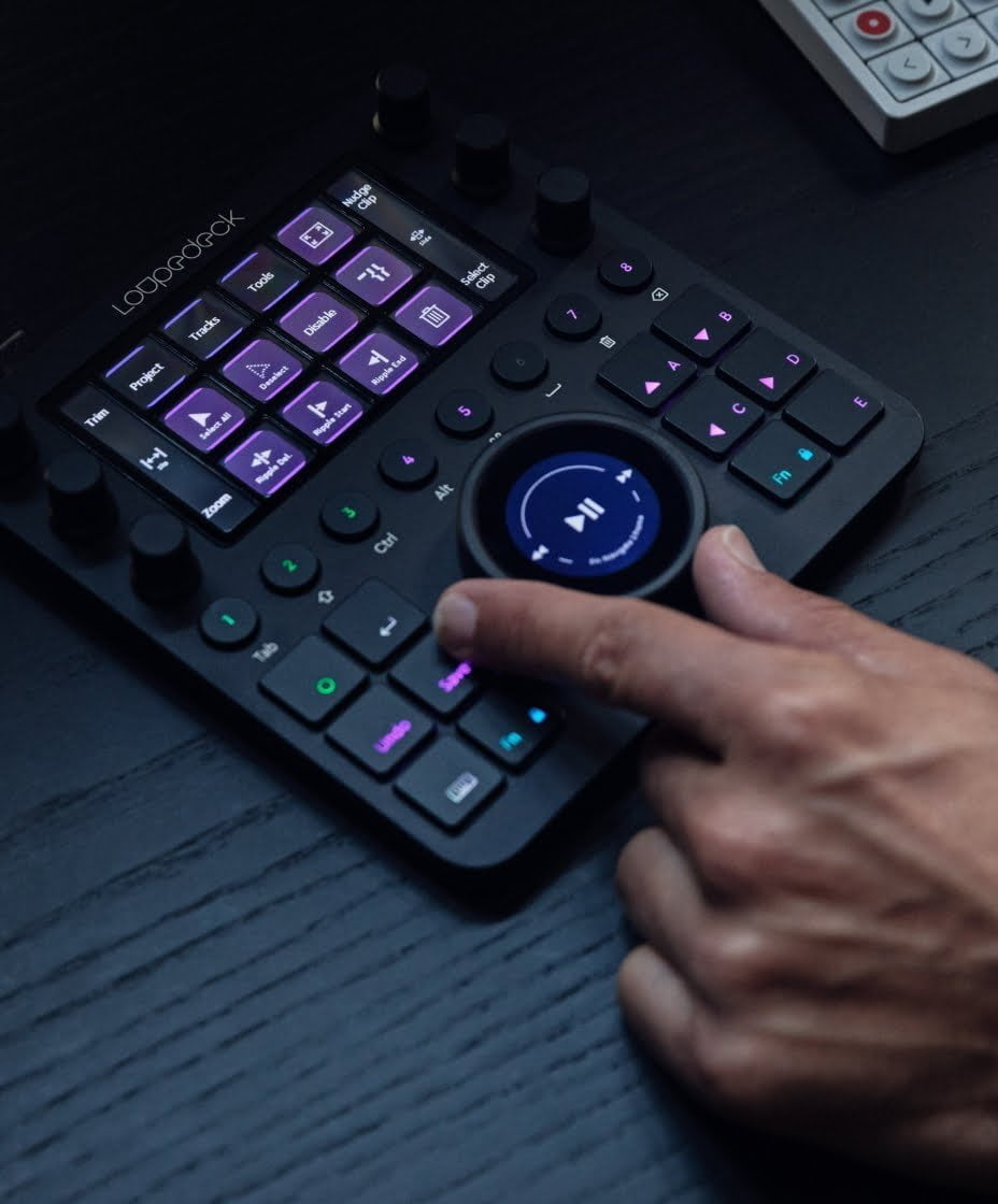 Loupedeck CT features video editing controls in Premiere Pro