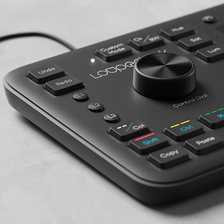 Loupedeck консоль для редактирования фото и видео