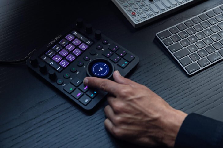 Loupedeck CT custom console for better performance in video editing