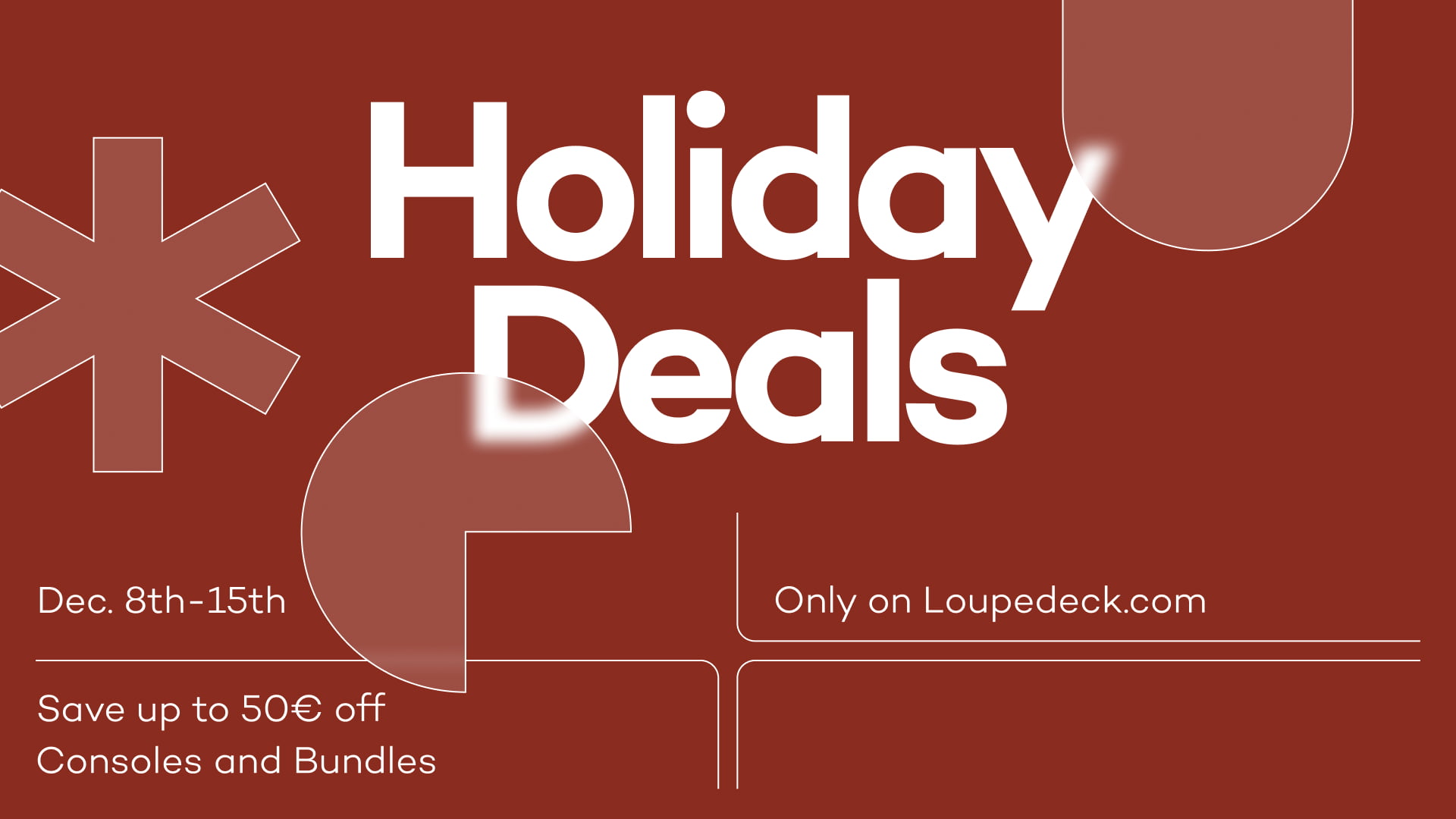 Holiday Deals 2021