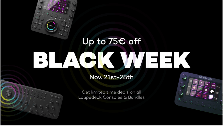 Loupedeck Black Week Deals